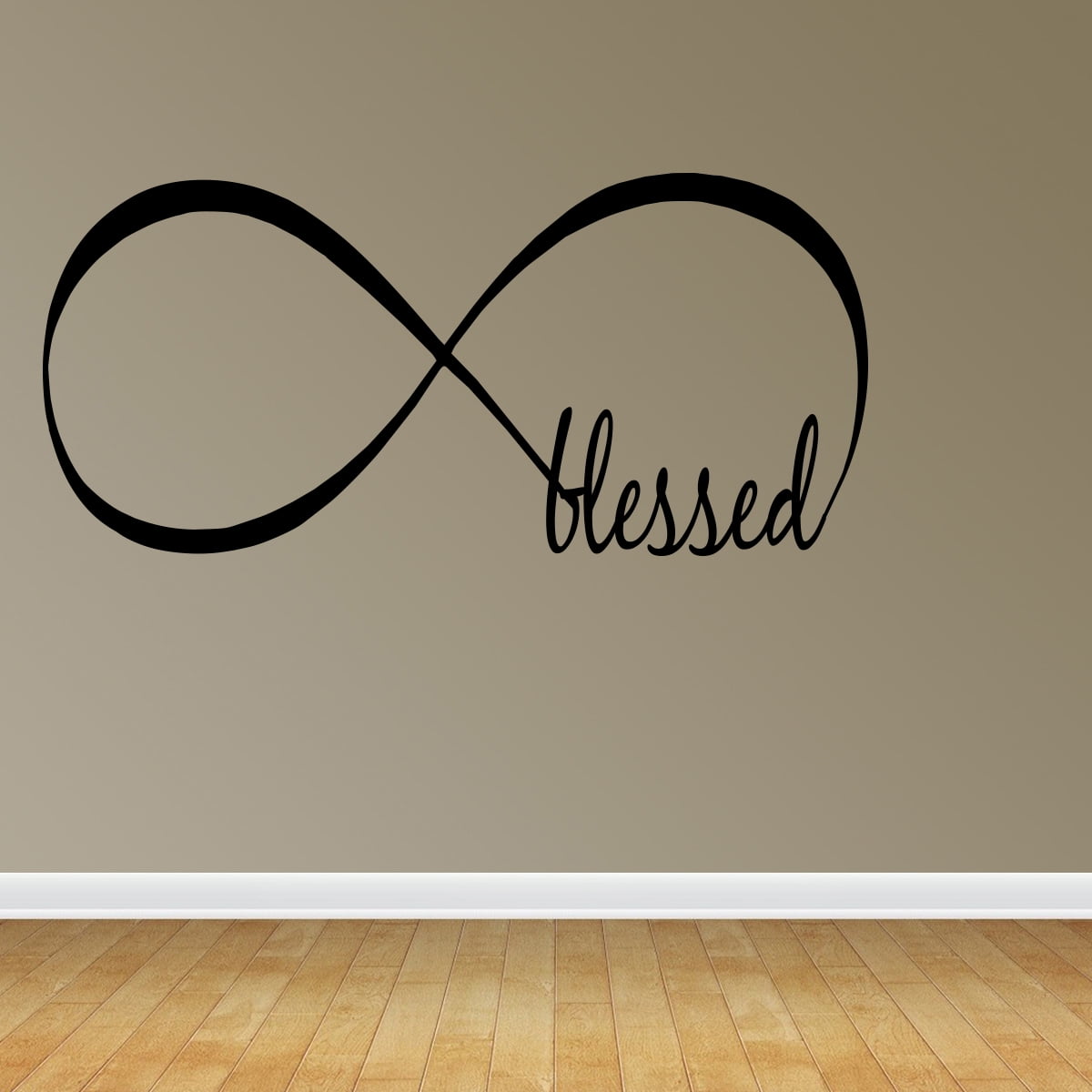 Simply Blessed Wall Car Sticker Vinyl Decal Laptop Bumper Windscreen Adhesive BL 