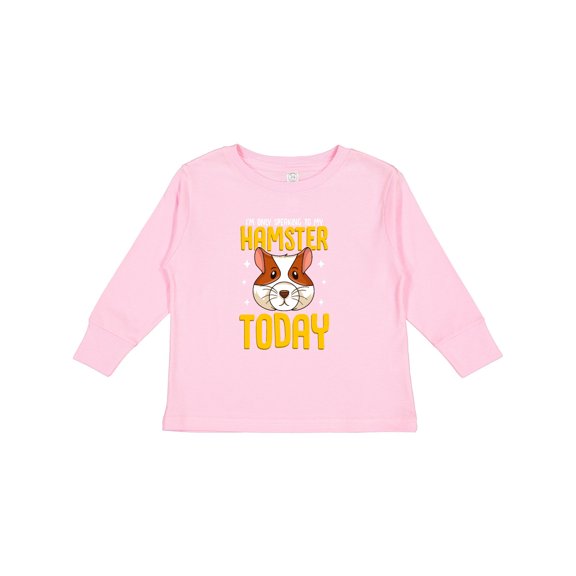 Inktastic Hamster Kids Pet Boys or Girls Long Sleeve Toddler T-Shirt