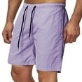 thumbnail image 2 of Entyiena Men's Beach Pants Swimming Trunks Mesh Lining,Purple XL, 2 of 5