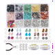 thumbnail image 1 of Kit Surtido Cuarzo Perforado Piedras Para Bisutería Joyería Multicolor, 1 of 4