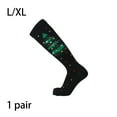 thumbnail image 2 of 1 par de calcetines de estilo navideño para hombres y mujeres, bonitos calcetines deportivos a la moda, calcetines hasta la rodilla antifatiga, Accesorios de calzado Árbol de navidad negro L/XL Minnieouse  AP012322-28, 2 of 6