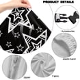 thumbnail image 6 of XYZCANDO Star Gaming Chair Cover Set Gaming Chair Protective Cover 4pc Set Easy to Clean Anti-Skid Gaming Chair Accessories Keeps Your Chair Cool and Clean, 6 of 7