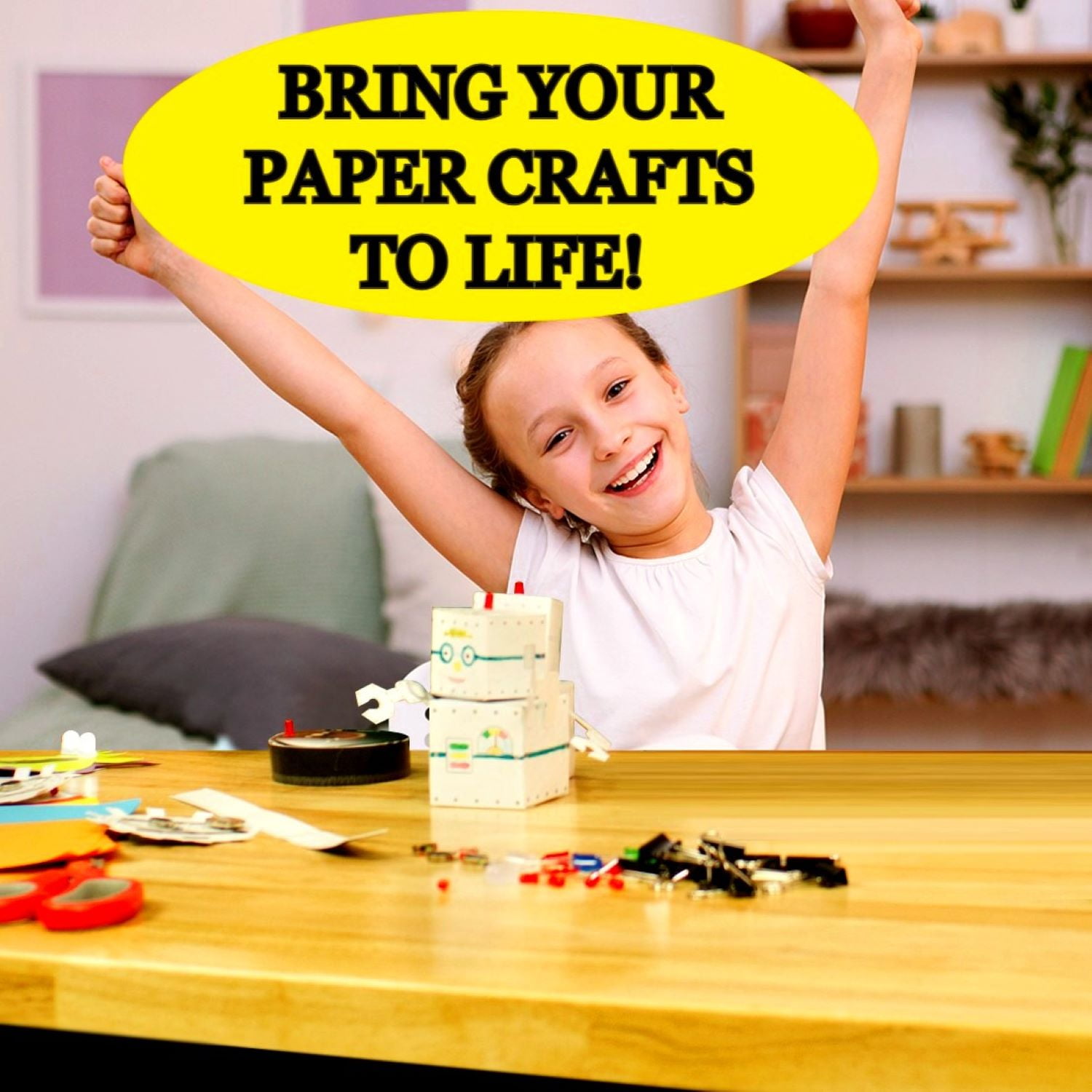 Brown Dog Gadgets Origami Circuits Classroom Set – Interactive STEM Kit for Circuitry & Art