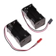 thumbnail image 4 of 2 Pieces AA Battery Holder Case Slot Holder Box for Parts, 4 of 7