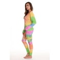thumbnail image 2 of Just Love Women's Tie Dye Thermal Pajamas Set, 2 of 3