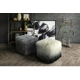 thumbnail image 4 of Moody White-to-grey Tibetan Sheep and Foam Pouf, 4 of 4
