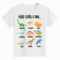 thumbnail image 4 of TOWED22 Boy's Graphic Tees Graphic Print Short Sleeve Crew Neck Summer T-Shirts Clothes for Teen Boys(White,2-3 Y), 4 of 4