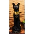 thumbnail image 6 of Ebros Egyptian Cat Goddess Bastet Seated With Hieroglyphs Base Figurine, 6 of 6