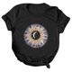 thumbnail image 3 of Gibobby Camiseta de manga corta para mujer Blusa mujer Túnica Viaje Mujer Camiseta manga corta CasualLoose Tee Tops(Negro,M), 3 of 5
