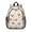 Golden Retriever and, variant on Corgi Costume and Bone Cream Backpack for School, Cute School Bag with Adjustable Shoulder Straps and Padded Back, 15"x11.42"x5.5"
