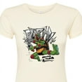 thumbnail image 3 of Teenage Mutant Ninja Turtles: Mutant Mayhem - Raphael Going In Loud - Juniors Fitted Graphic T-Shirt, 3 of 5