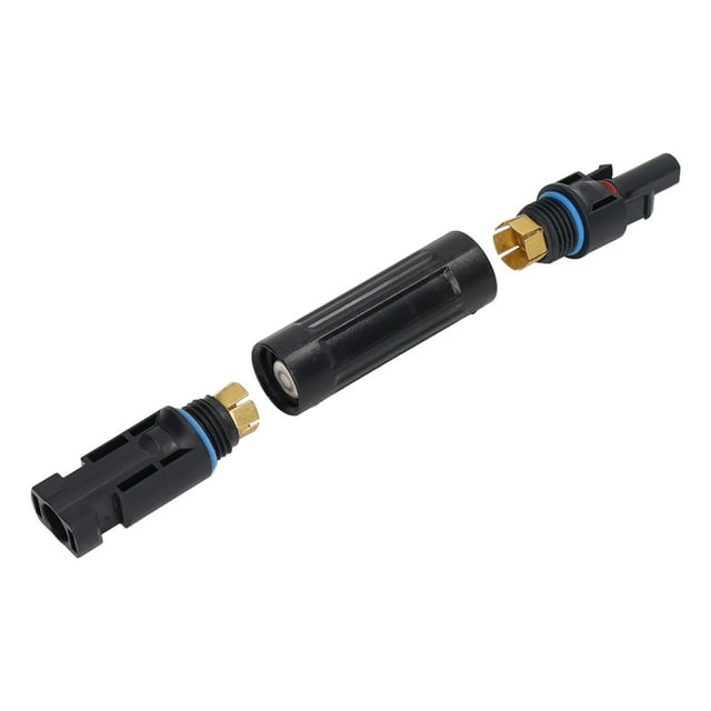 Solar PV Connector, Tinned Copper Conductor Solar PV Fuse Holder Overcurrent Protection 1000V 20A For Power Plant