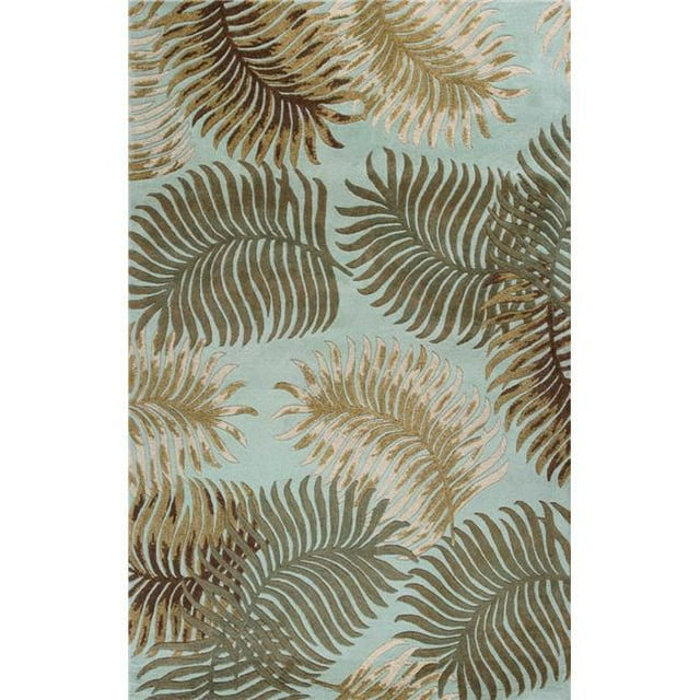 HomeRoots 353964 Tapis en Laine Aqua 30 x 50 Po