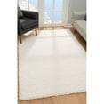thumbnail image 2 of Malibu Collection Modern Shaggy Area Rug 8x10 White, 2 of 3