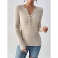 thumbnail image 3 of Fall/Winter New Style Women's Knitted Clothes - Long-Sleeved Fashion Sweater, 3 of 5