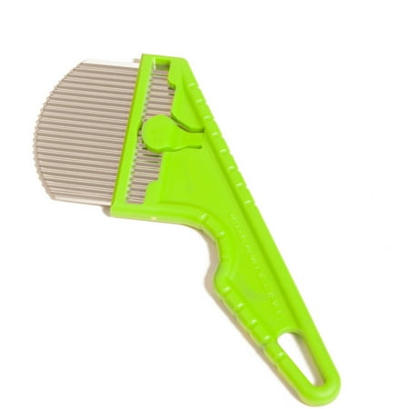 Nisaku Stainless Steel Rounded Weeder, 3" Blade