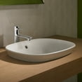 thumbnail image 2 of TOTO® Maris™ Oval Semi-Recessed Vessel Bathroom Sink with CEFIONTECT, Cotton White - LT480G#01, 2 of 2