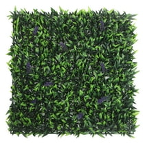 GOOHOCHY Green Faux Plant Wall Panel for Home Use Realistic Artificial Grass Decor Plastic Privacy Fence Enhancer 47.2x31.5 Inches