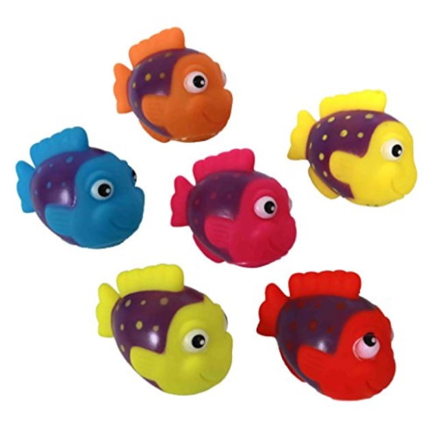 rubber fish bath toys