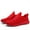 Red, variant on YYTLCH Women's Sneakers Running Fitness Casual Sports Walking Shoes