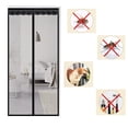 thumbnail image 2 of Cortina de Cierre Magnético Antimosquitos para Puerta, Pantalla de Malla, Filtro contra Insectos y Moscas, Cocina, Verano, 2 of 4