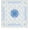 Blue Hydrangea Floral, variant on Blue Hydrangea Floral Mahjong Mat 31.5 x 31.5 in, Grandmillennial Cottagecore Blue Flower Anti Slip and Noise Reduction Game Table Cover for Mahjong Dominoes Card Board Tile Games