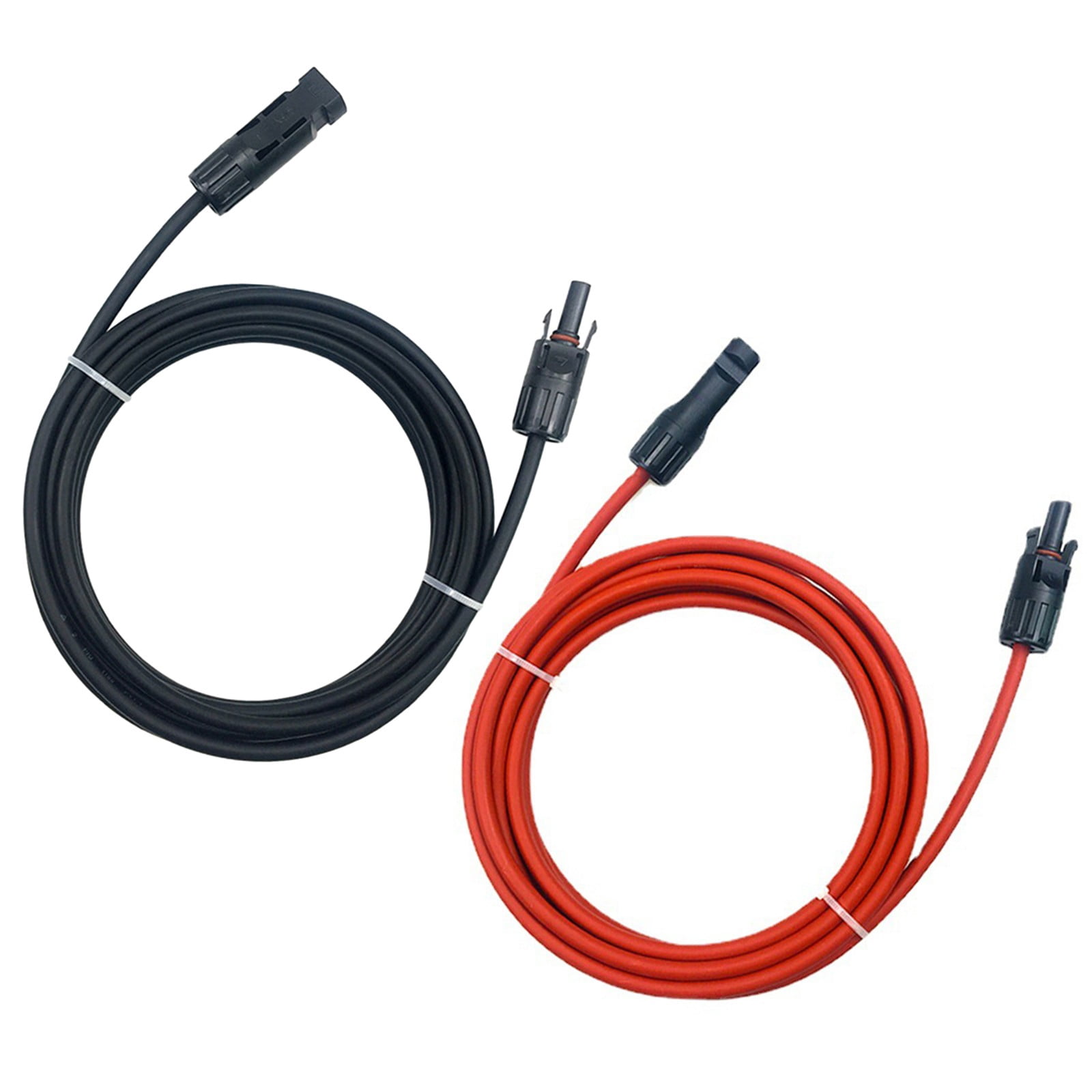1M Solar Pv Panel Extension Cable Sae Photovoltaic Connector Wire 10Awg