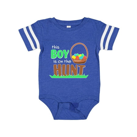 

Inktastic This Boy is on the Hunt- Easter Eggs Gift Baby Boy Bodysuit