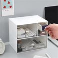 thumbnail image 2 of Desk Organizer with Drawers, Cosmetics Storage Box for Jewelry Boxes, 2 of 5