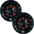 thumbnail image 2 of Wet Sounds - Four Pairs Of REVO 6-SWB Black Closed SW Grille 6.5 Inch Marine LED Coaxial Speakers, 2 of 6