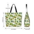 thumbnail image 5 of Yiaed Green Hawaii Palms Print Handbag for Women Tote Purse Shoulder Bag Large Fashion Hobo Purse Handbag Shopping Tote, 5 of 5
