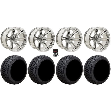 GTW Specter 12 Golf Cart Wheels Chrome 215×50 Cruze Tires E-Z-GO & Club Car GTW Specter 12 Golf Cart Wheels Chrome 215×50 Cruze Tires E-Z-GO & Club Car