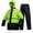 Yellow, variant on Rain Suits for Men Waterproof Lightweight Reflective High Visibility Rain Coats Hooded Man's Rainwear Rain Gear(Black 3XL)