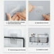 thumbnail image 4 of Cesta de almacenamiento de metal montada en la pared Organizador de malla de hierro negro para condimentos de cocina | Estante para artículos de tocador de ducha y baño | Soporte de artículos, 4 of 6