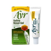 2 Pack - AYR Saline Nasal Gel with Soothing Aloe, 0.5 oz