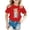 Red, variant on JIAHONG Girls Shirts Size 10 Crew Neck Cute Animal Print Short Sleeve T-Shirts Everyday Preppy Clothes Suitable for Summer Vacation Wear, White
