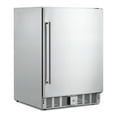 thumbnail image 4 of Beverage Refrigerator 15 Inch, Weather Proof Stainless Steel Beverage Fridge for Outdoor Kitchen and Patio, Indoor/Outdoor Beverage Cooler for 110 Cans, Built-in/Freestanding, 4 of 8