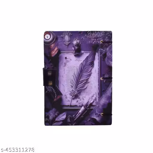 Dark Fairy Print special binding A5 Diary Un-Ruled 200 Pages (Multicolor) 7x5 inch