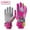 Rose Red, variant on Kids Waterproof Ski Snowboard Gloves, PRAETER Non-Slip Breathable Thinsulate Lined Winter Cold Weather Gloves for Girl, Boy, Rose Red, L - 9.7" x 3.9"