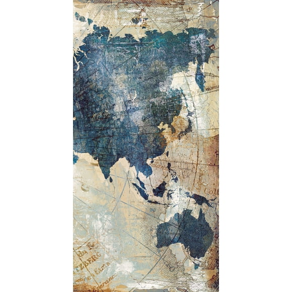 Abstract Wall Art Canvas Prints World Map Paintings For Living Room Wall Artwork Bedroom Posters and Pictures For Home Decor50 x 70 cm (without frame),PT 1766-3