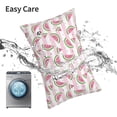 thumbnail image 6 of Pofeuu Watermelon Print Polyester Microfiber Plush Pillowcases, Super Soft and Cozy Pillow Case Covers with Envelop Closure（Pillow core not included）-20"x30", 6 of 6