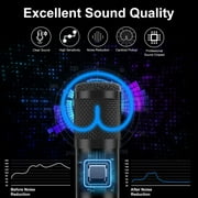 TiokMc USB Podcast Microphone Kit, Professional 192kHz/24Bit Condenser Mic with Scissor Arm, Shock Mount, Pop Filter for PC Recording, YouTube, Streaming