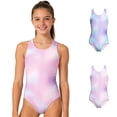 thumbnail image 2 of Girls Swimsuit Size 6 Casual Floral Print Lightweight Upf 50+ One Piece Swimsuit 2026 Long Torso Bathing Suit Cute Swim Suits, 2 of 6
