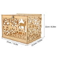 thumbnail image 2 of Shisuyan Wedding Invitations Box Rectangular 1 Set 12.18X9.24X8.65in, 2 of 8