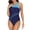 Blue womens swimsuits, variant on SEMPAI 2024 New Women Swimsuits Wrap Swimwear Fashionable Swimsuit One-Piece Swimsuits Monokini Swimsuits Swim Suits,Plus Size Bathing Suit Tankini