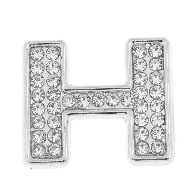 DOLITY 35mm Diamante Rhinestone Craft Stickers Numbers & - H H