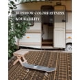 thumbnail image 3 of MontVoo-Outdoor Rug 8x10ft Waterproof Outdoor Carpet Patio RV Camping Rug-Outdoor Area Rug Mat for Portable Boho Rugs Deck Picnic Backyard Porch, 3 of 7