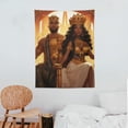thumbnail image 3 of ONETECH Wall art Posters of Black Kings and Queens,African American Canvas Art Print,Afro King Poster,Black Queen Poster，Fashion Bathroom Bedroom Decor Aesthetic Artwork, 3 of 7