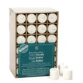 thumbnail image 1 of Velas Votive Candles Hosley, blancas sin perfume, 72 unidades, 300 ml, de 10 a 12 horas, 1 of 5