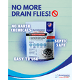 thumbnail image 3 of Accelerator by Dr. Pooper® Drain Fly Killer – Eliminates Drain Flies and Sewer Flies in Sinks, Drains & Showers, 3 of 5